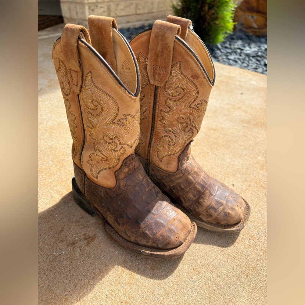 Boys Old West Cowboy Boots